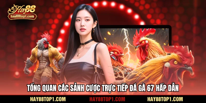 Tổng quan các sảnh cược trực tiếp đá gà 67 hấp dẫn